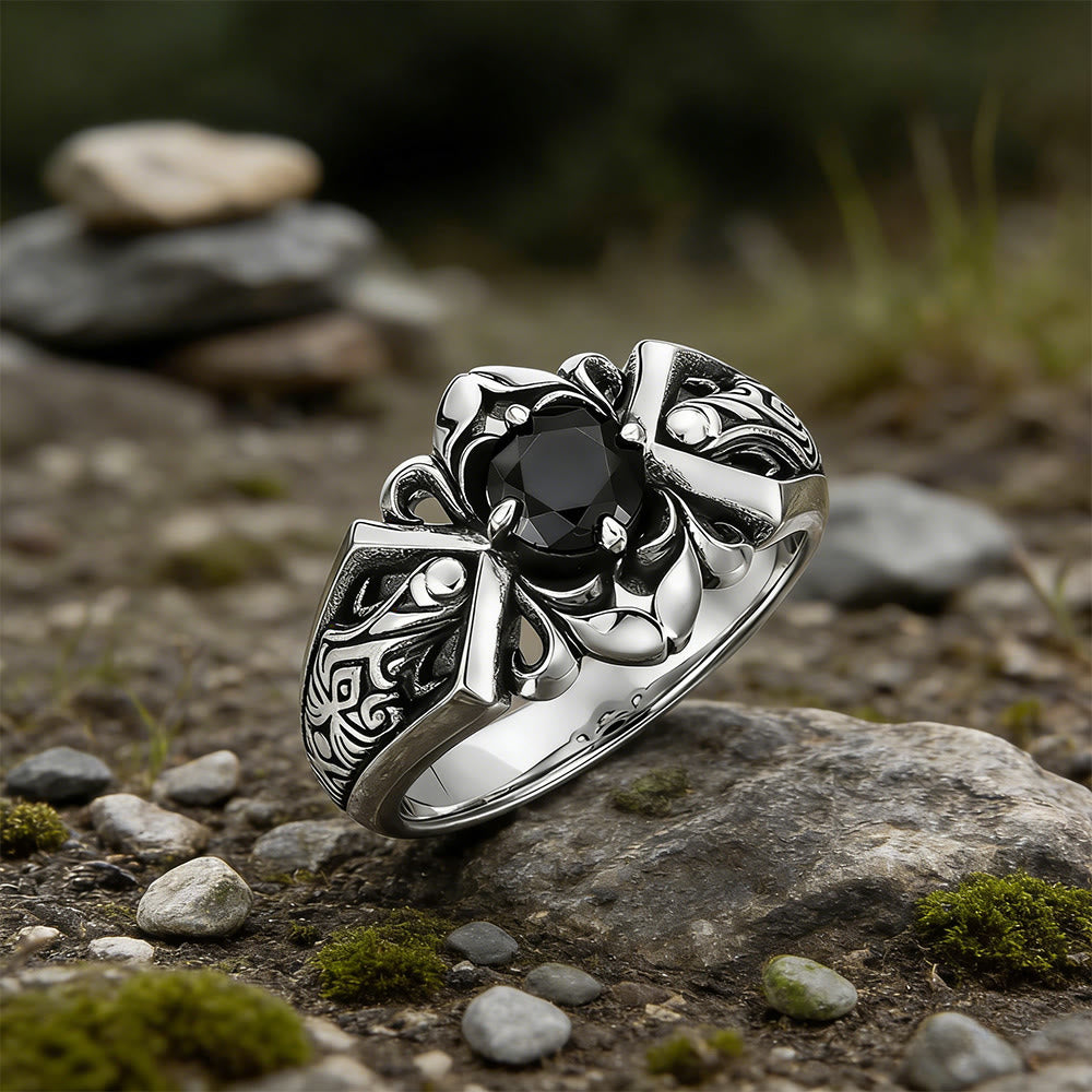  FREE Today: Gloom Filigree Obsidian Ring - image 3