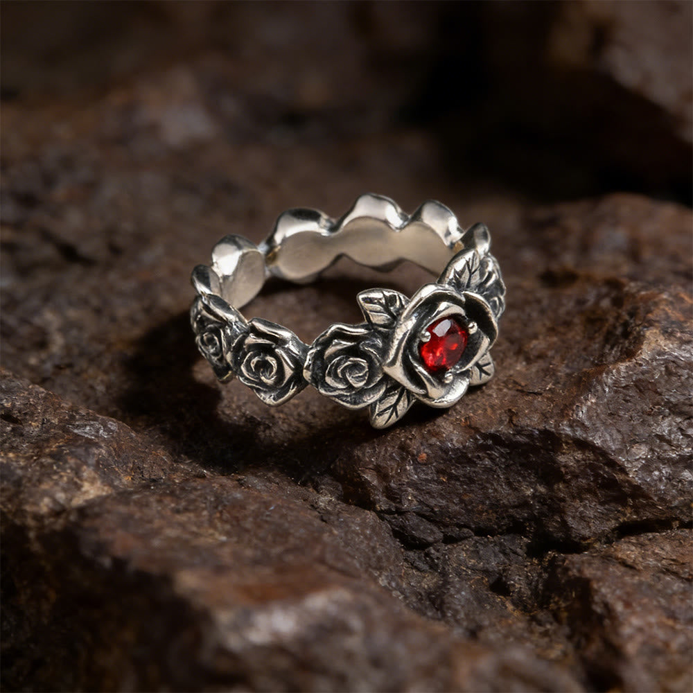  FREE Today: Crimson Rose Wreath Ring - image 4