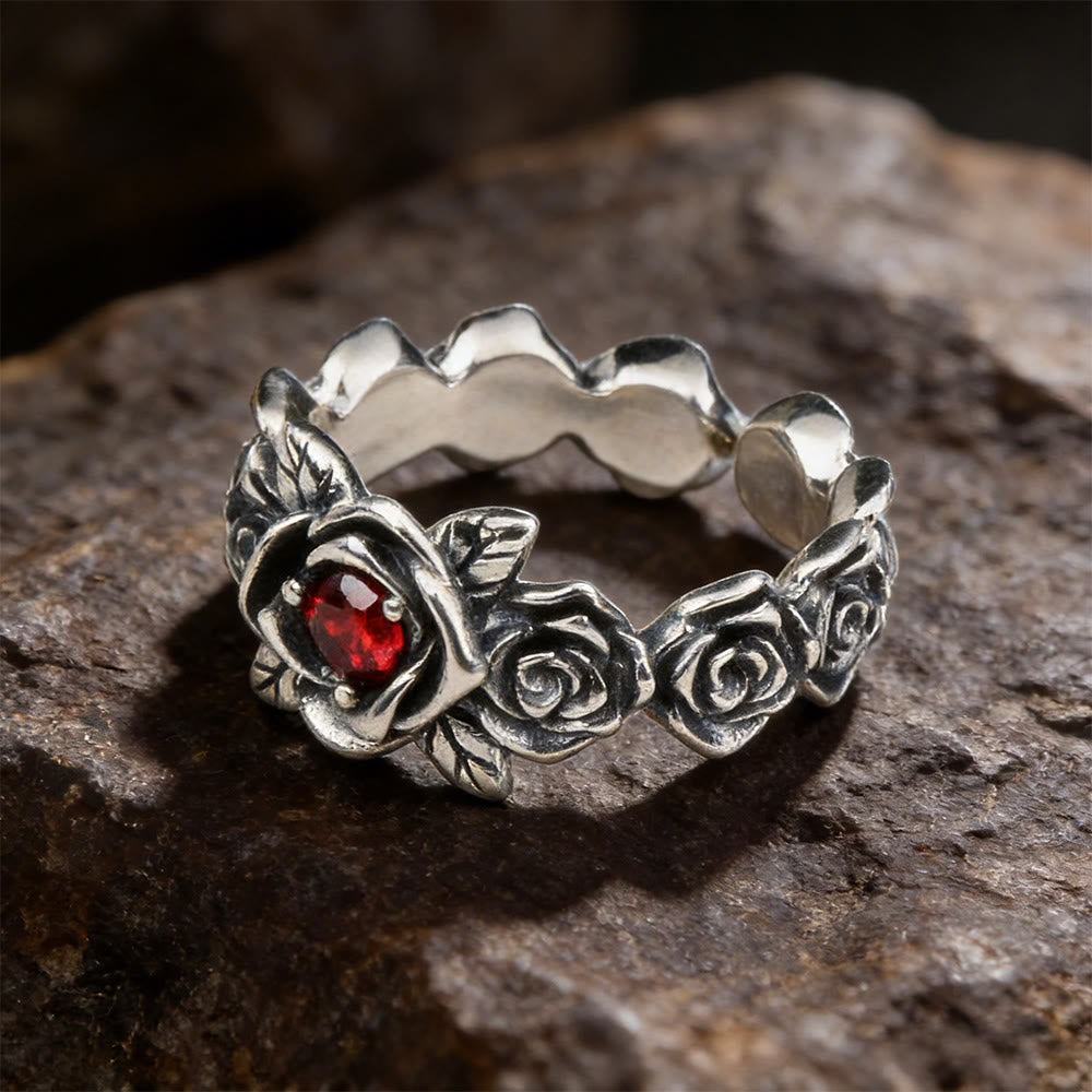  FREE Today: Crimson Rose Wreath Ring - image 5
