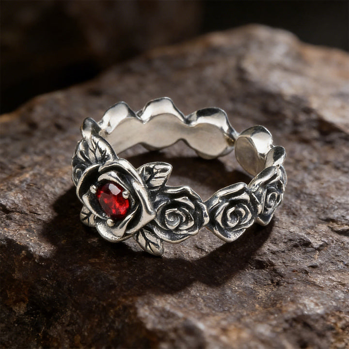  FREE Today: Crimson Rose Wreath Ring - image 5