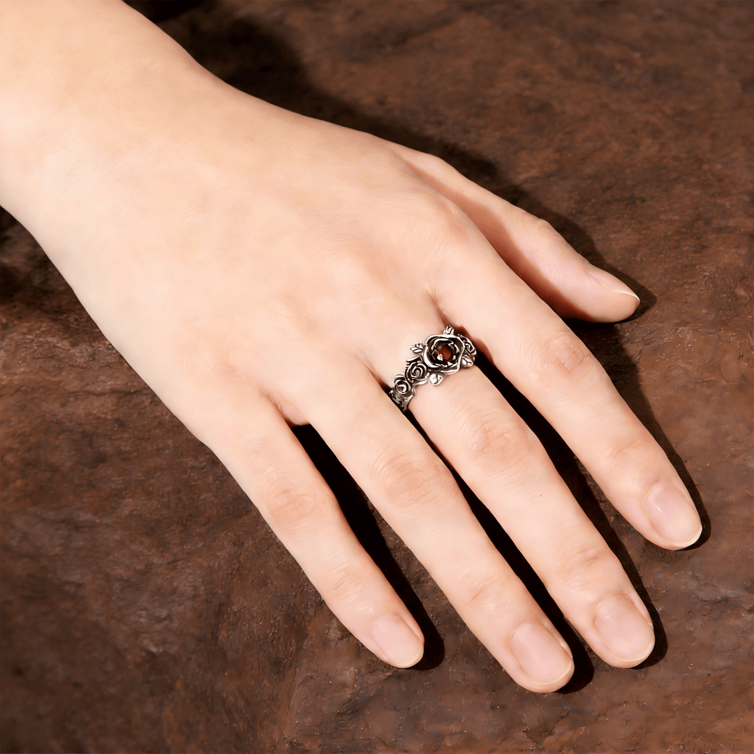  FREE Today: Crimson Rose Wreath Ring - image 6