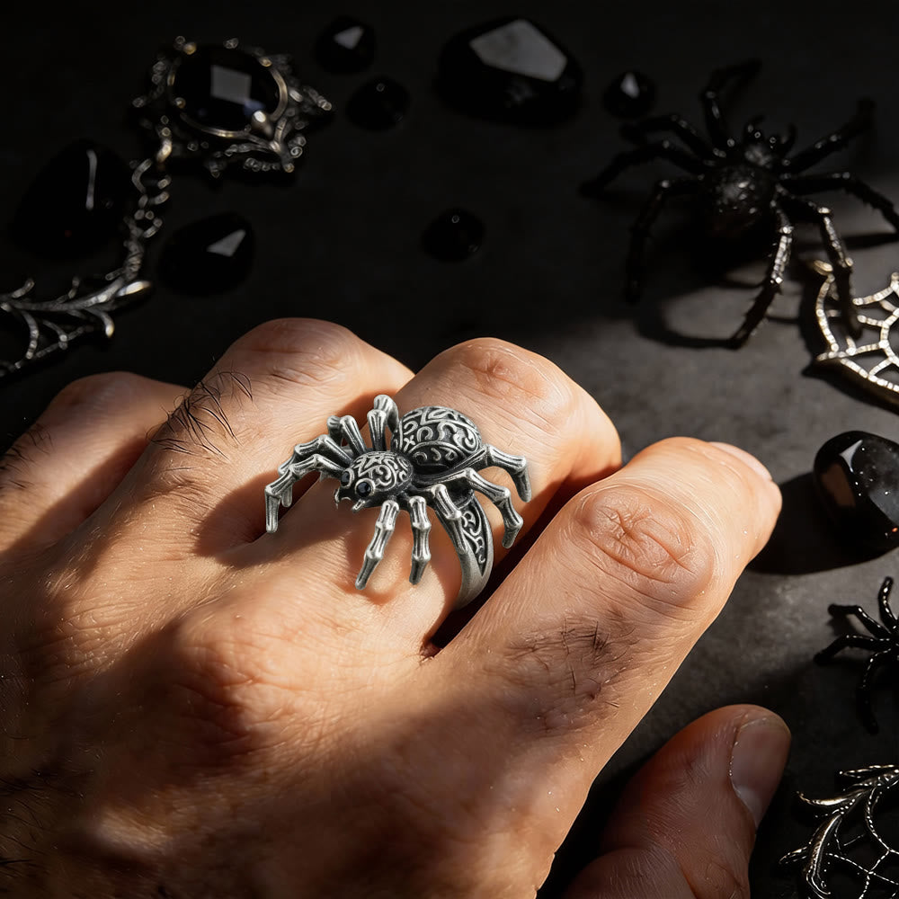 FREE Today: Black Eyes Jumping Spider Ring - image 1