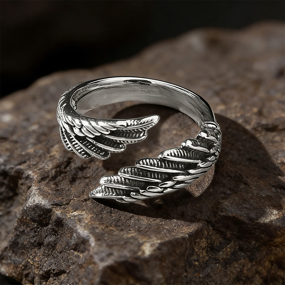 FREE Today: Forged Raven Wing Weft Ring - image 3