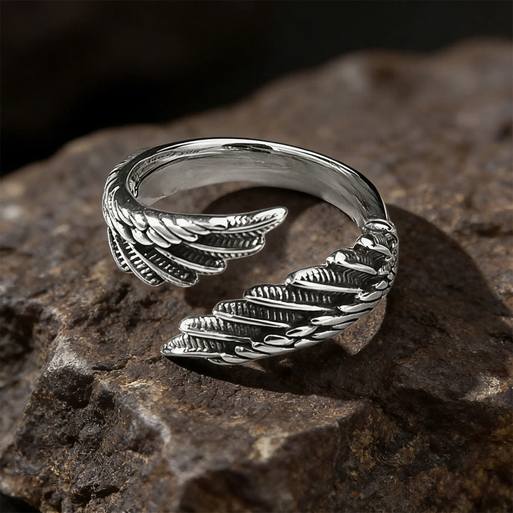 FREE Today: Forged Raven Wing Weft Ring - image 3