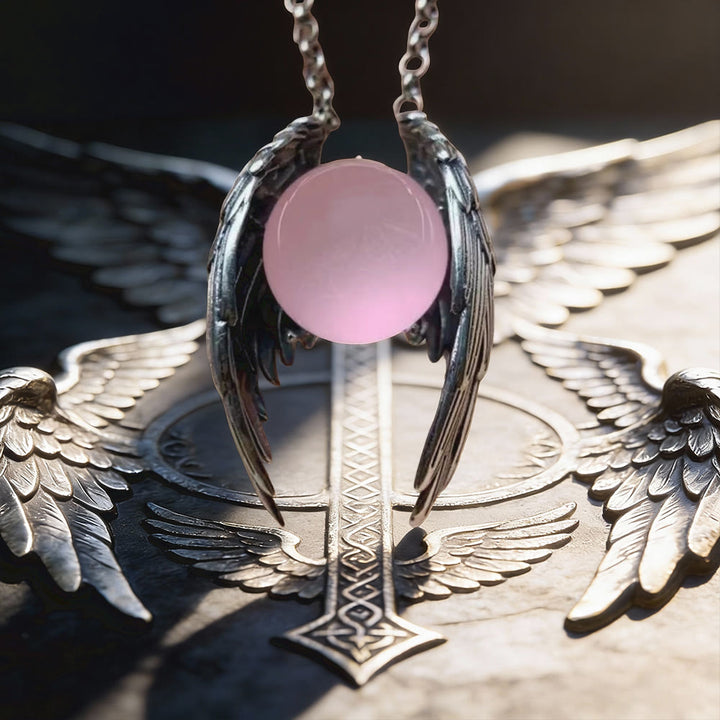 FREE Today: Angel Wings Crystal Pendant Necklace - image 7