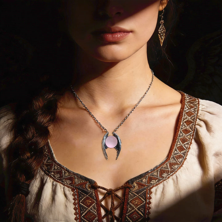 FREE Today: Angel Wings Crystal Pendant Necklace - image 6