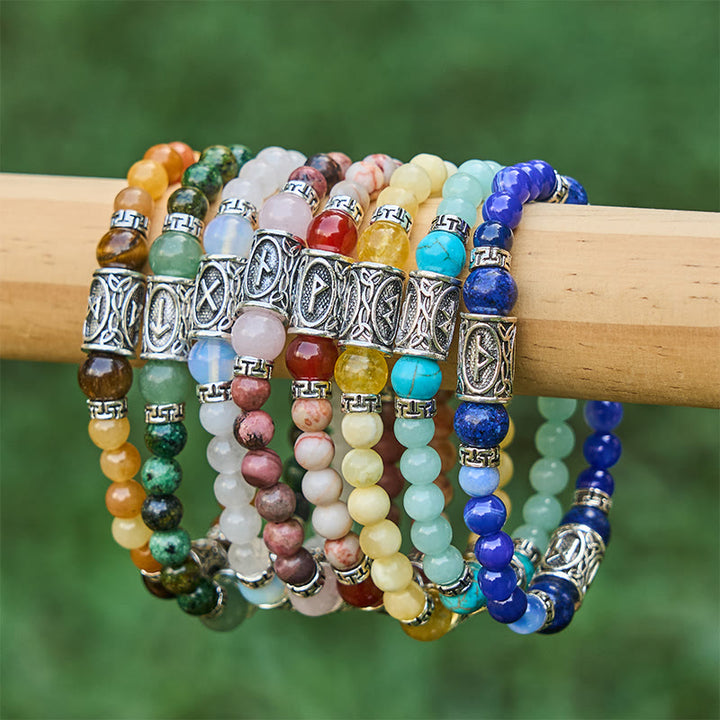WorldNorse Rune Chromatic Crystal Beaded Bracelet - image 19