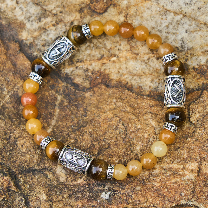 WorldNorse Rune Chromatic Crystal Beaded Bracelet - image 6