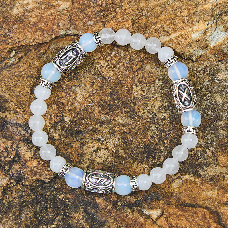 WorldNorse Rune Chromatic Crystal Beaded Bracelet - image 16