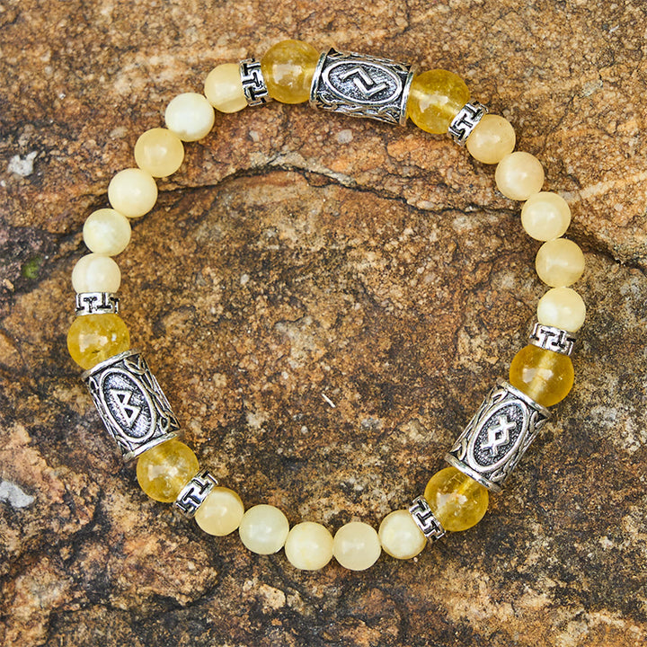 WorldNorse Rune Chromatic Crystal Beaded Bracelet - image 10