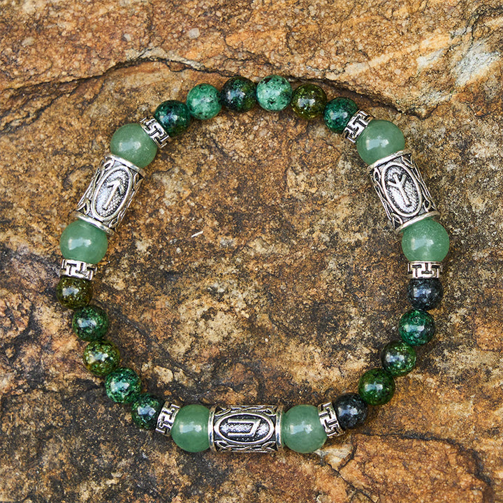 WorldNorse Rune Chromatic Crystal Beaded Bracelet - image 2