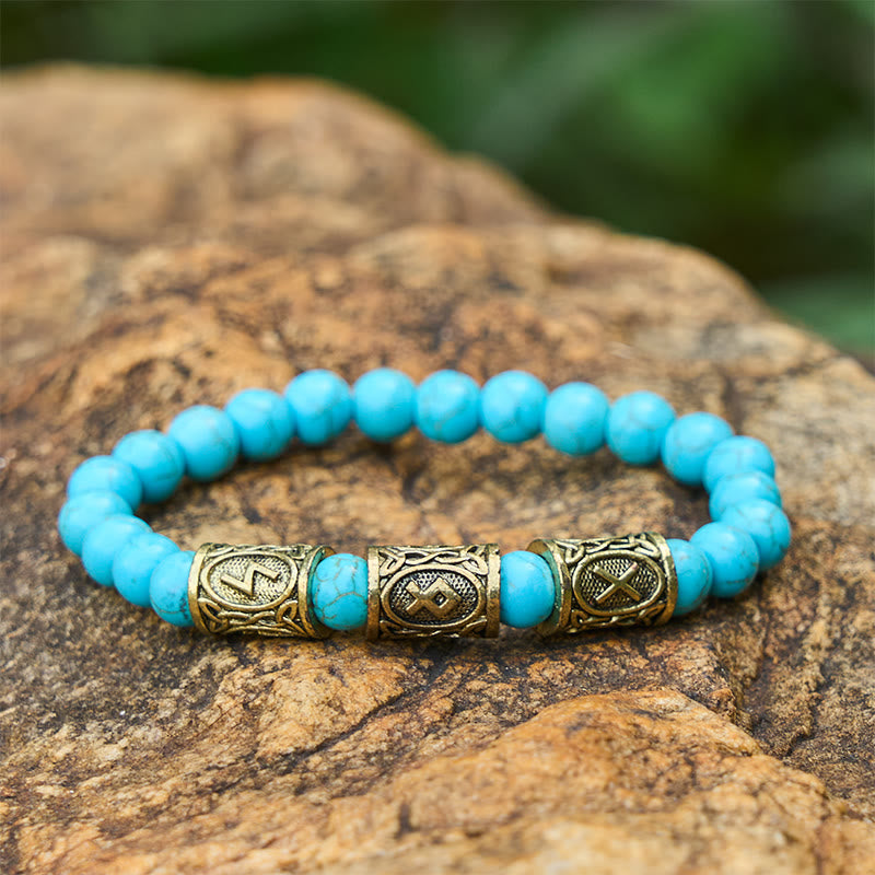 WorldNorse Heterochromatic Assorted Crystal Beaded Bracelet - Lapis Lazuli - image 14