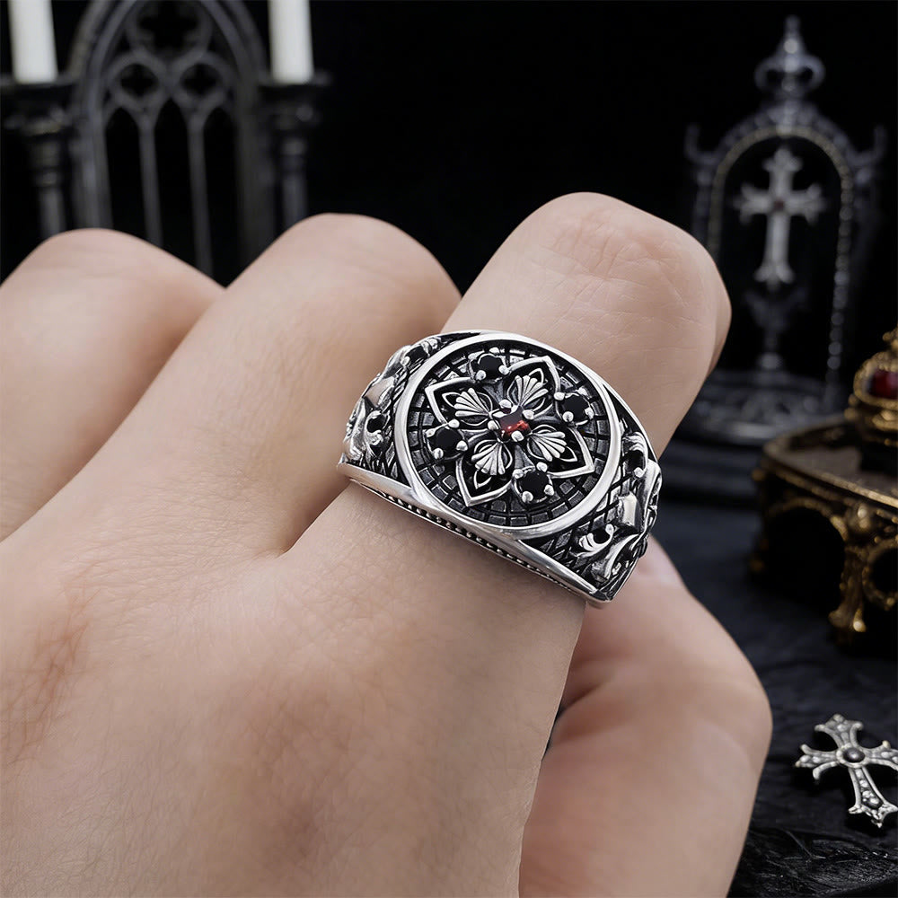 FREE Today: Vine Weave Floral Crest Ring - image 1