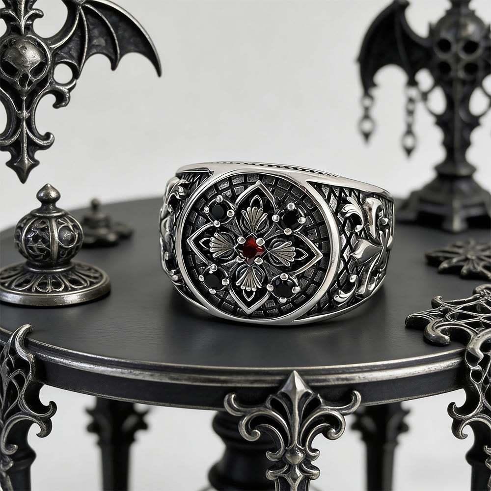 FREE Today: Vine Weave Floral Crest Ring - Adjustable - image 0