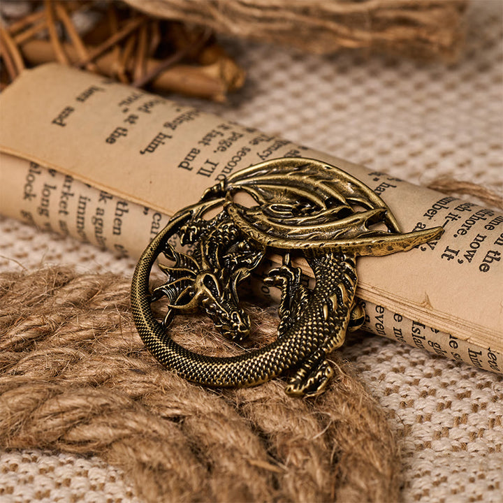 WorldNorse Wyrm Norse Dragon Wing Brooch - image 12