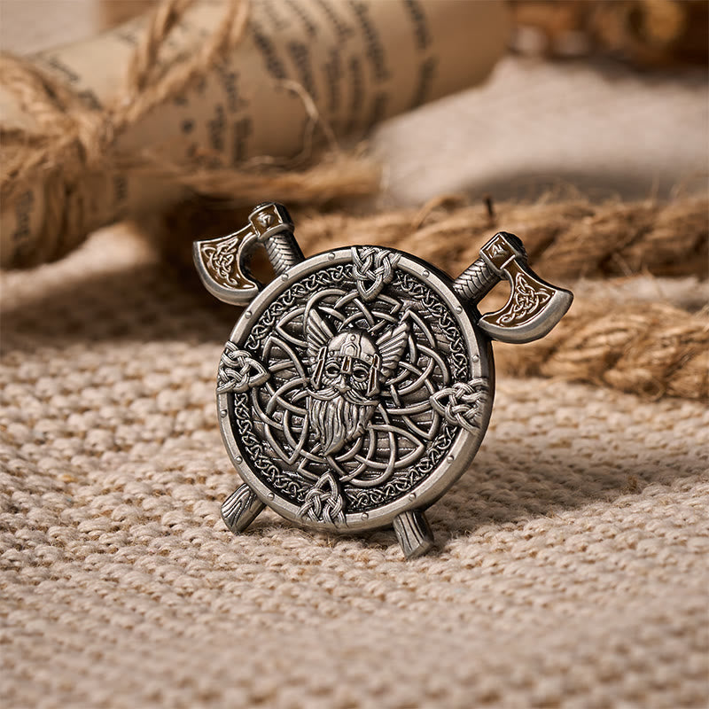 WorldNorse Warrior Viking Axe Brooch - image 3