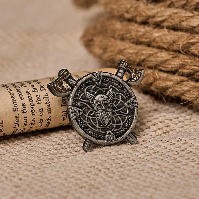 WorldNorse Warrior Viking Axe Brooch - image 4