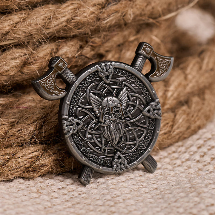 WorldNorse Warrior Viking Axe Brooch - Viking Axe - image 0