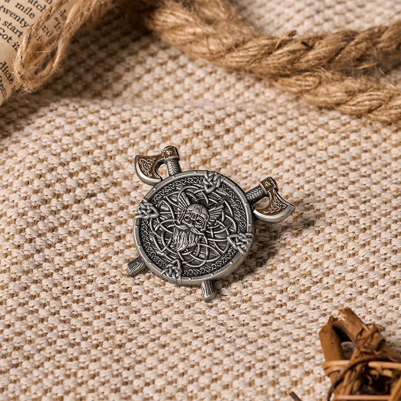 WorldNorse Warrior Viking Axe Brooch - image 6