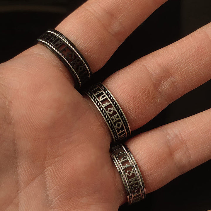 WorldNorse Forged Rune Filigree Ring - image 10