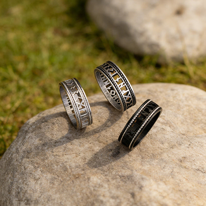 WorldNorse Forged Rune Filigree Ring - image 6