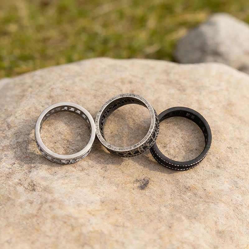 WorldNorse Forged Rune Filigree Ring - image 7