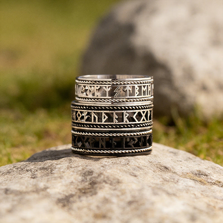 WorldNorse Forged Rune Filigree Ring - image 8