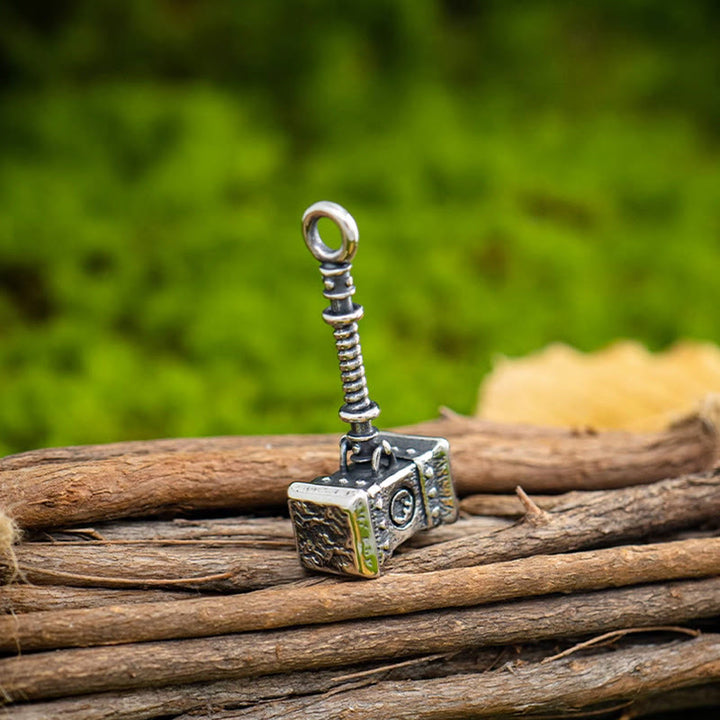 WorldNorse Forged Stormbreaker Mjolnir Necklace - image 2