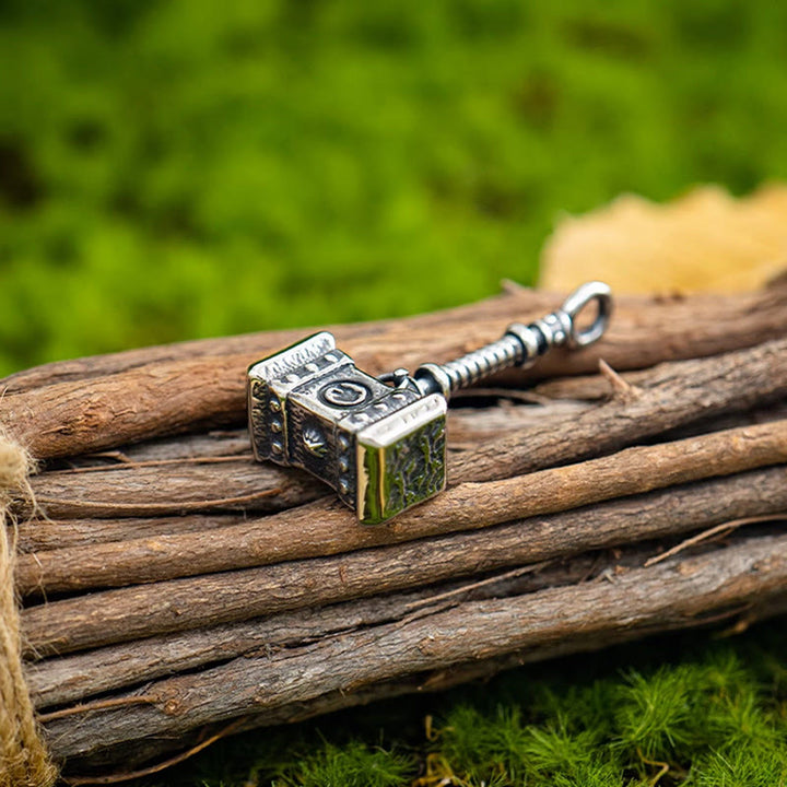 WorldNorse Forged Stormbreaker Mjolnir Necklace - image 4