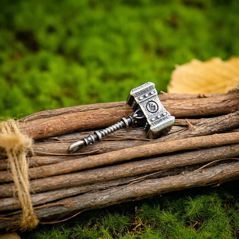 WorldNorse Forged Stormbreaker Mjolnir Necklace - image 3