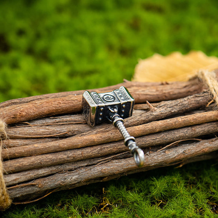 WorldNorse Forged Stormbreaker Mjolnir Necklace - image 5