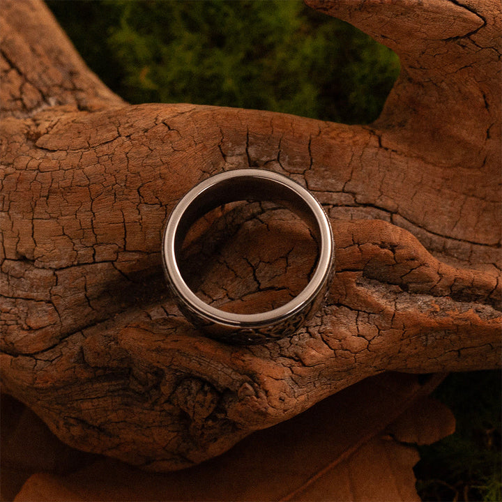 WorldNorse Viking Interwoven Knot Band Ring - image 4