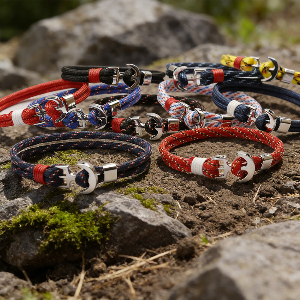 WorldNorse Maritime Knot Anchor Braided Bracelet - image 18