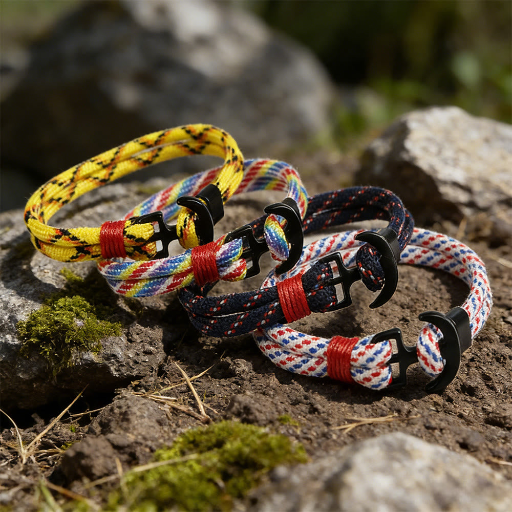 WorldNorse Maritime Knot Anchor Braided Bracelet - image 17