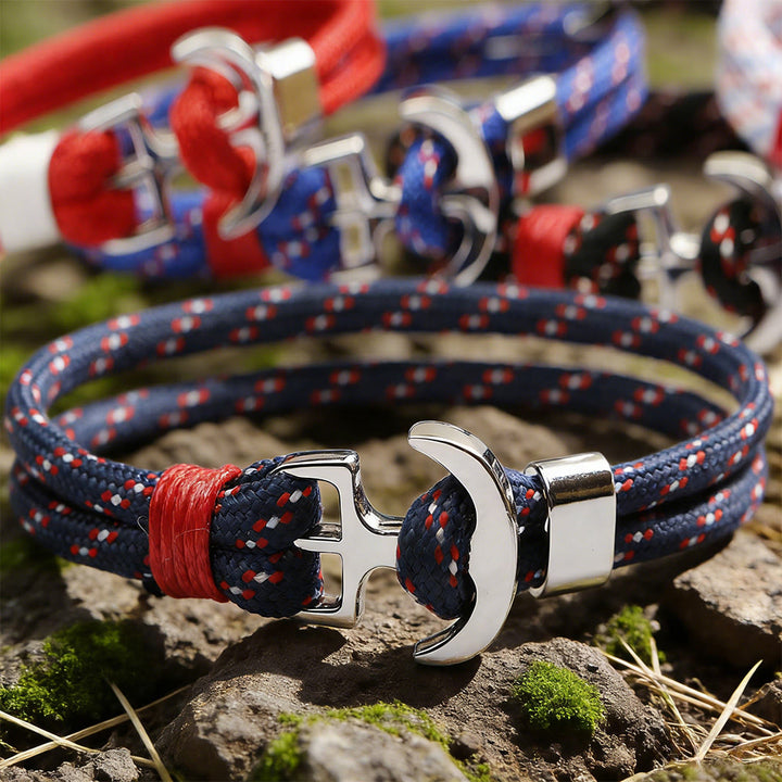 WorldNorse Maritime Knot Anchor Braided Bracelet - image 3