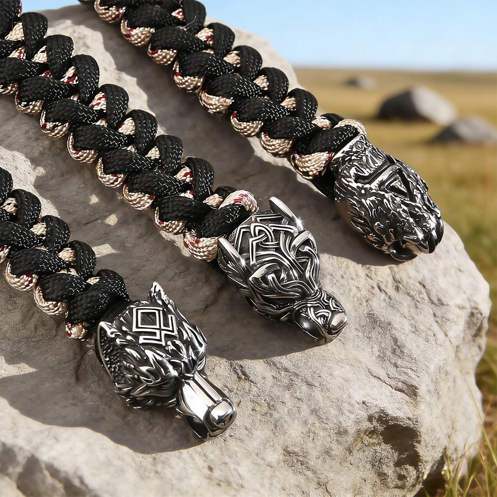 WorldNorse Textured Woven Bear-Claw Braided Bracelet - image 3