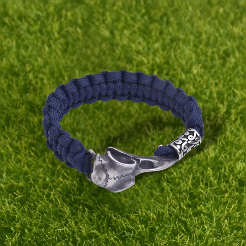 WorldNorse Woven Raven Totem Braided Bracelet - image 4