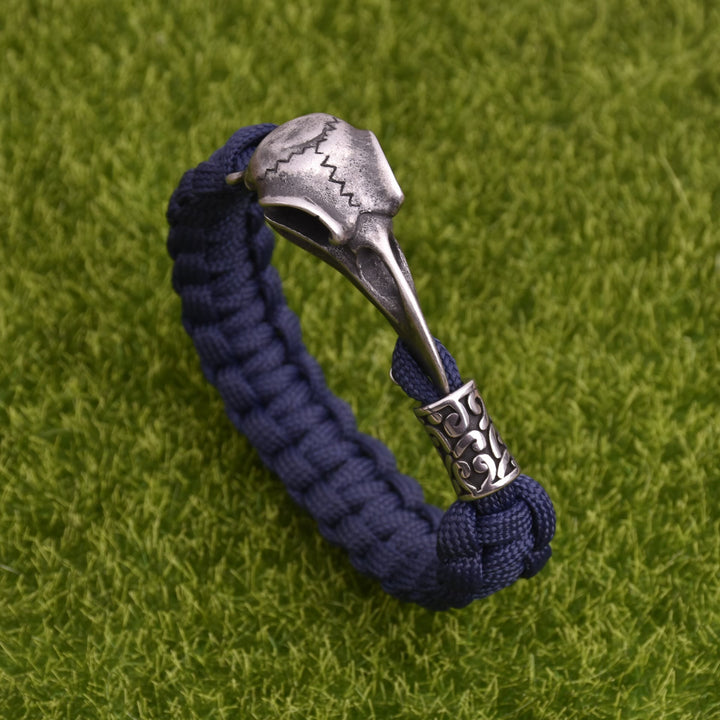 WorldNorse Woven Raven Totem Braided Bracelet - image 3