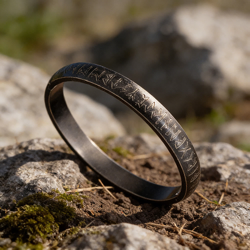 WorldNorse Forged Rune Etched Bracelet - Rune - image 0