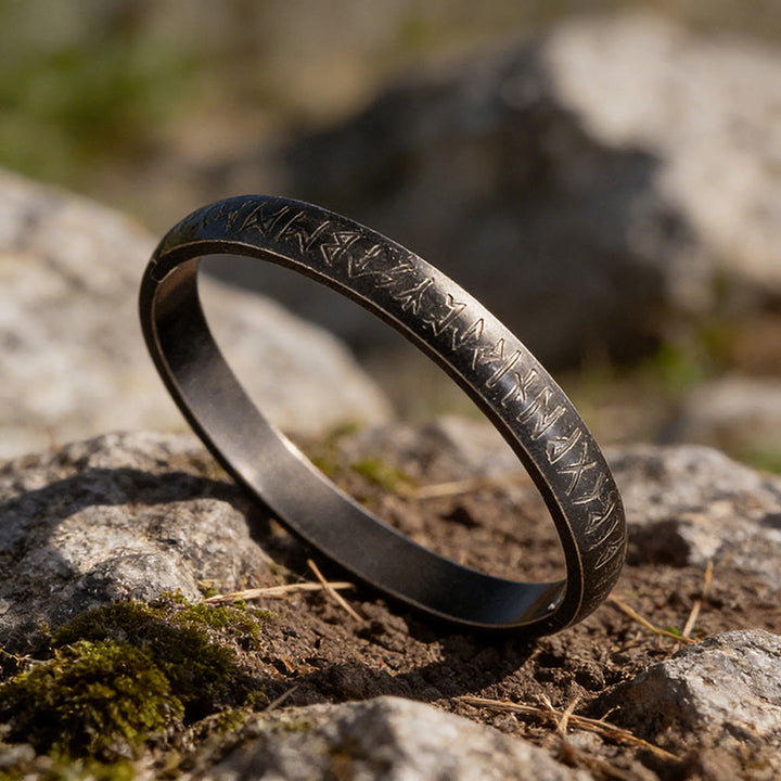 WorldNorse Forged Rune Etched Bracelet - Rune - image 0
