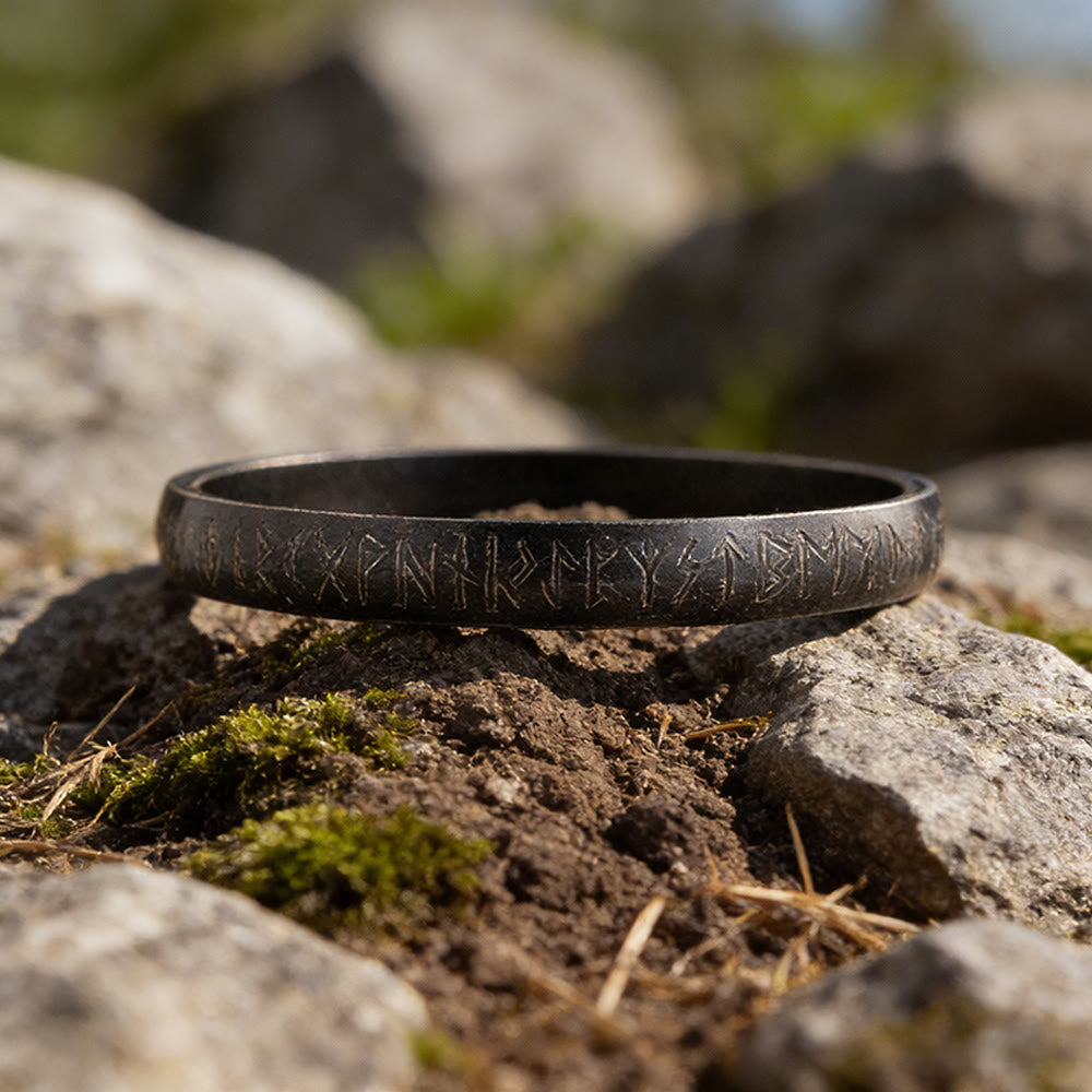 WorldNorse Forged Rune Etched Bracelet - image 2