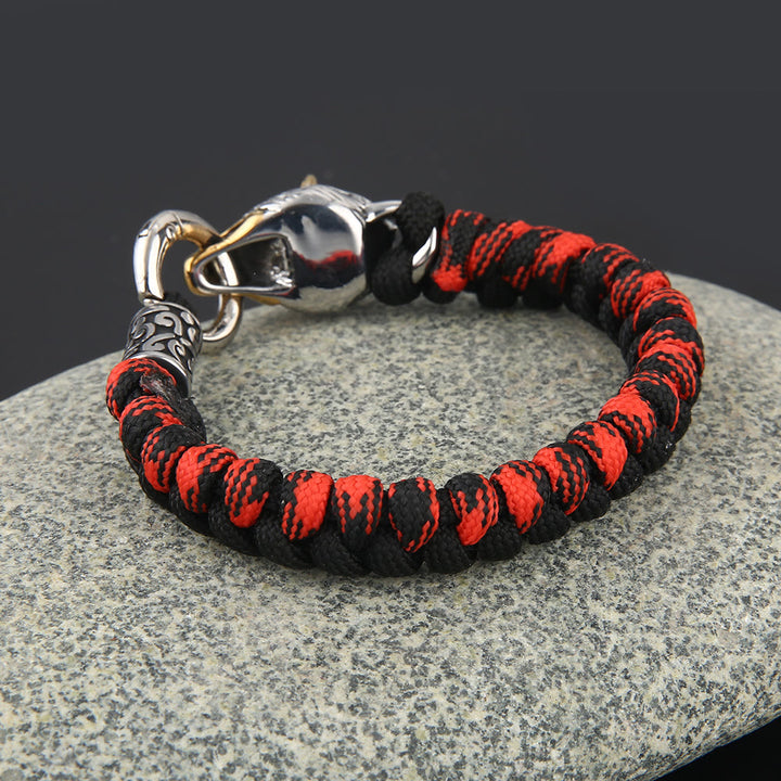 WorldNorse Crafted Geri-Freki Braided Bracelet - image 1