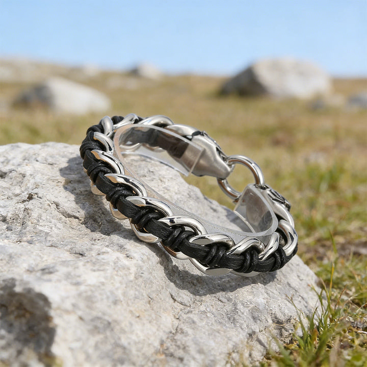WorldNorse Forged Beast Totem Interlock Bracelet - image 6