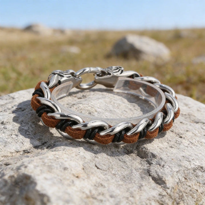 WorldNorse Forged Beast Totem Interlock Bracelet - image 3