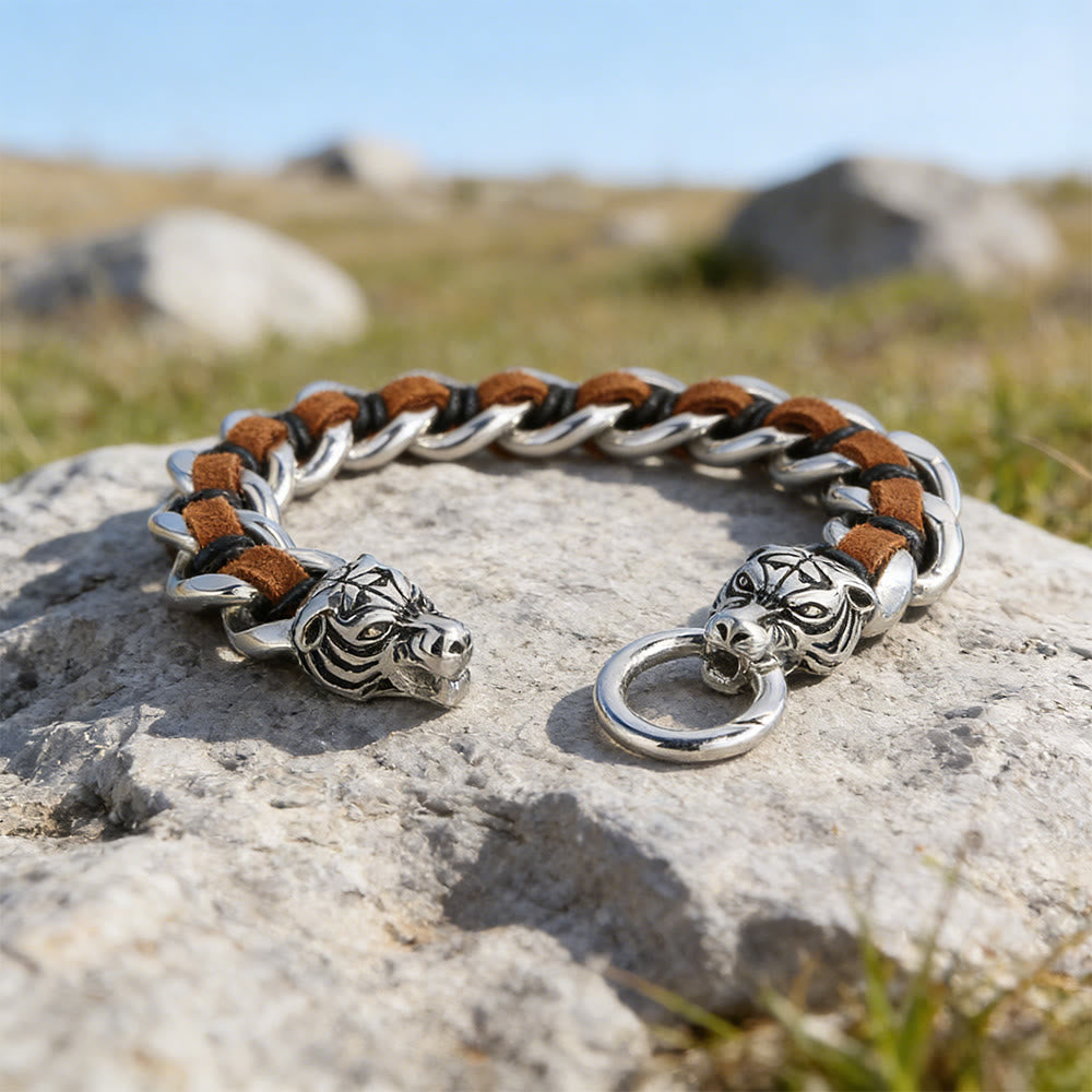 WorldNorse Forged Beast Totem Interlock Bracelet - image 4