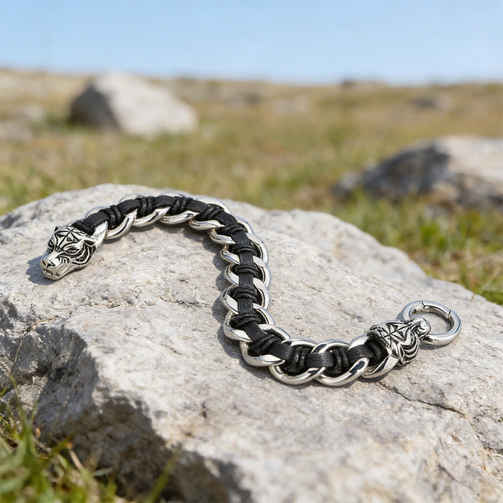 WorldNorse Forged Beast Totem Interlock Bracelet - image 7