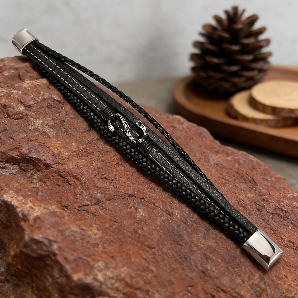 WorldNorse Forged Scaled Nidhogg Coil Bracelet - image 8