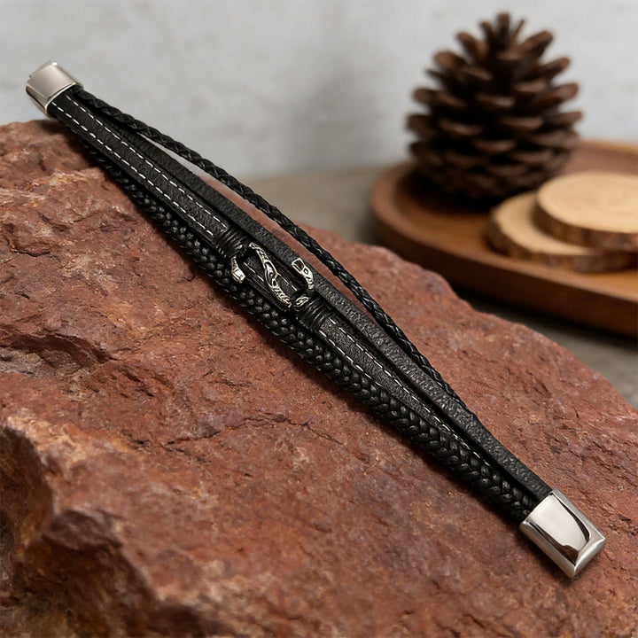 WorldNorse Forged Scaled Nidhogg Coil Bracelet - image 8