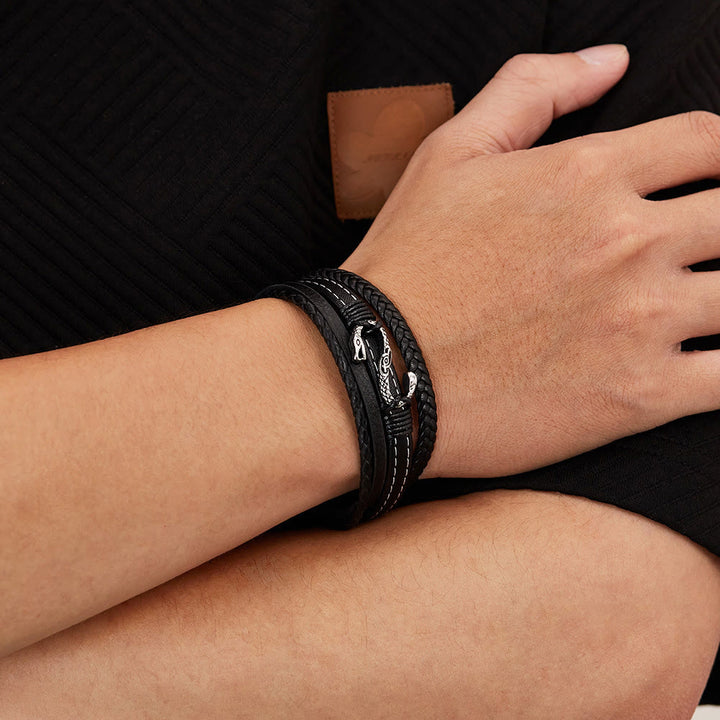 WorldNorse Forged Scaled Nidhogg Coil Bracelet - image 10