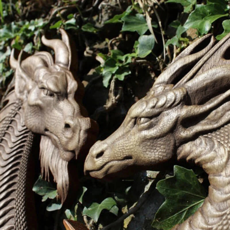 WorldNorse Viking Norse Dragon Resin Wall Decor - image 1